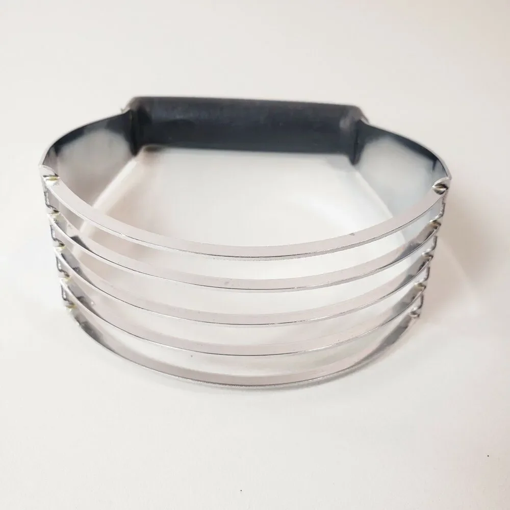 Vtg Ekco Dough Blender Pastry Cutter Blender Black Handle Baking Utensil Gadget